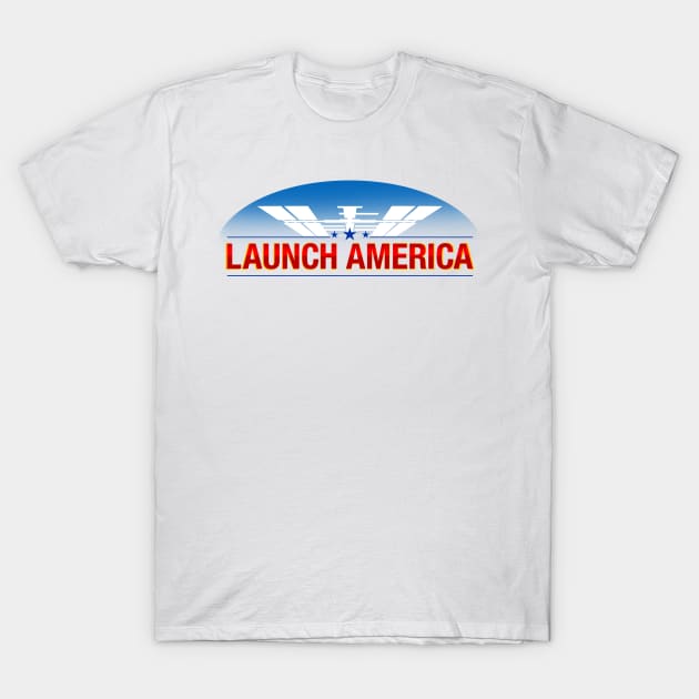 Launch America T-Shirt by Adaba